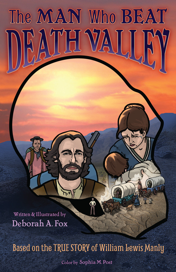 Cover of The Man Who Beat Death Valley graphic novel