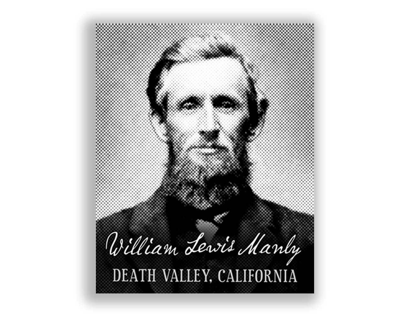 William Lewis Manly sticker