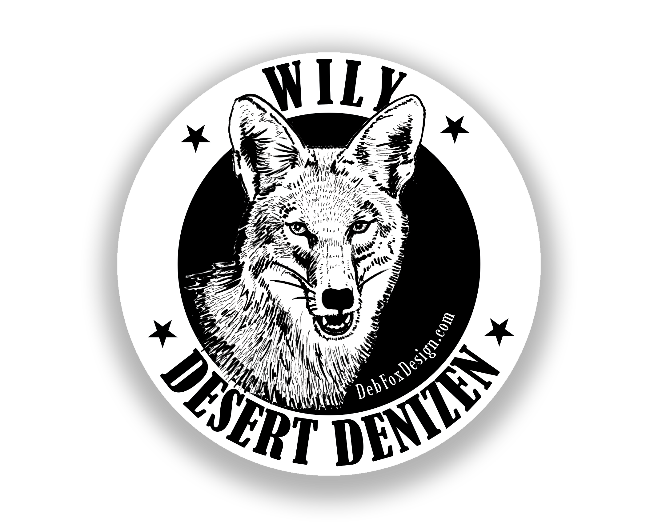 Wily Desert Denizen sticker